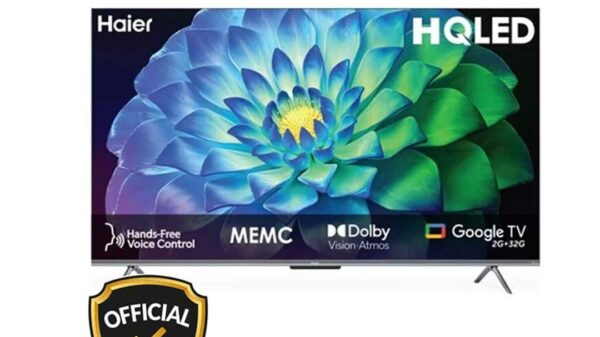 Haier 43 Inch HQLED 4K UHD Google TV (H43P7UX)